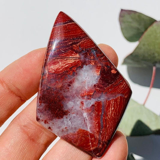 Agate & Red Jasper Cabochon Ideal for Crafting