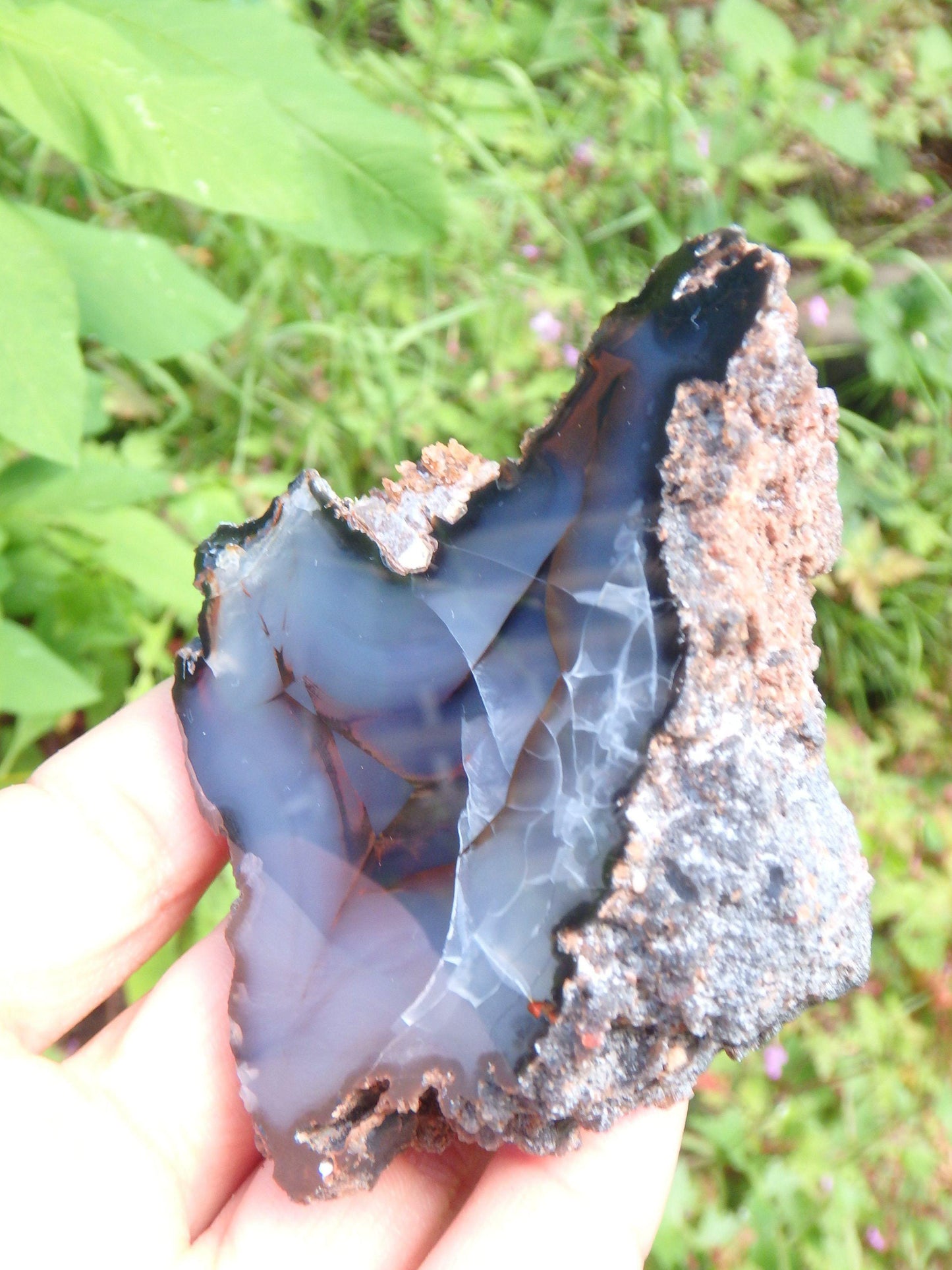 Argentinian Partially Polished Agate Specimen
