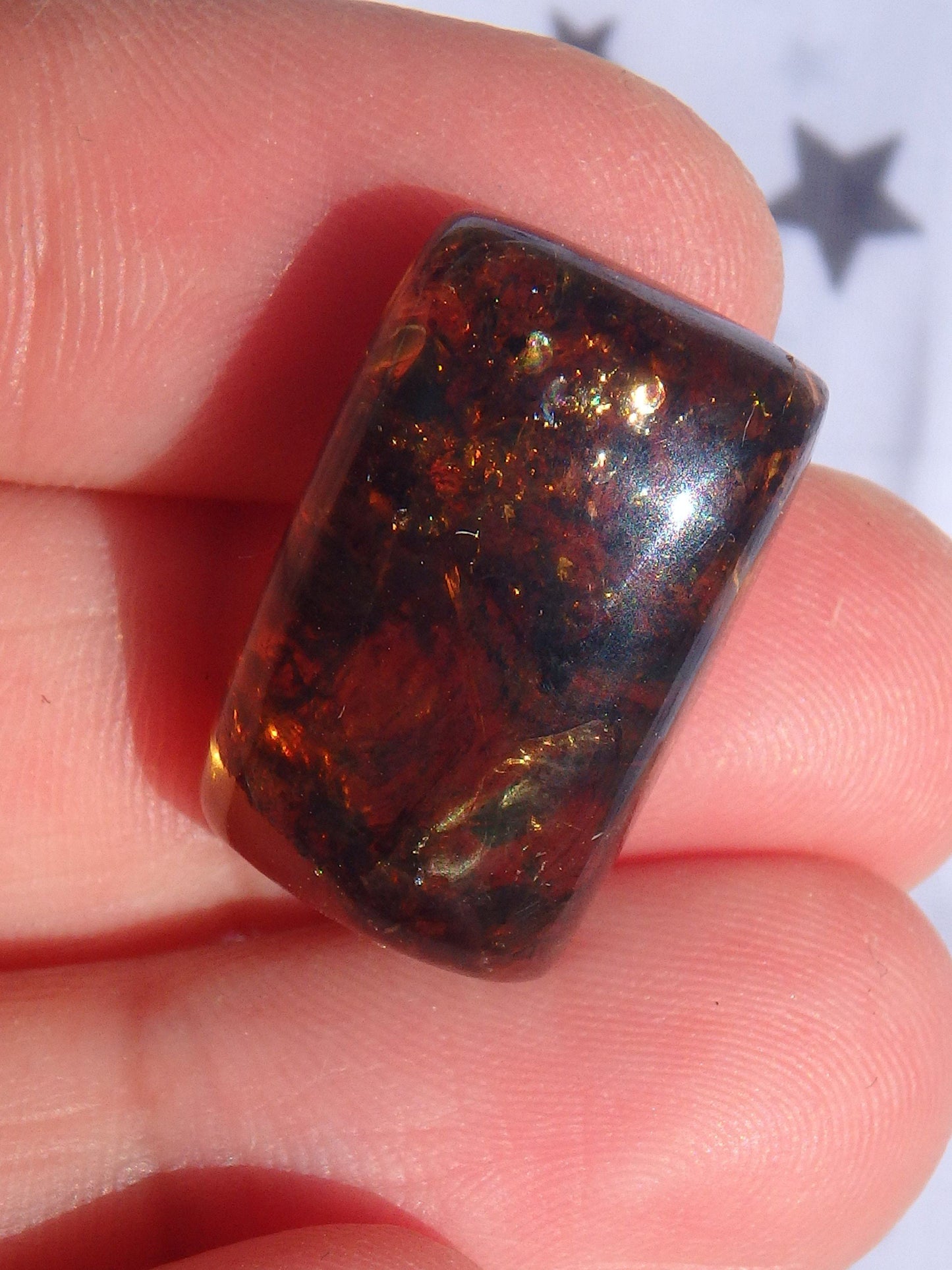 Beautiful Golden Amber Cabochon From Mexico~Ideal For Jewellery Making 4