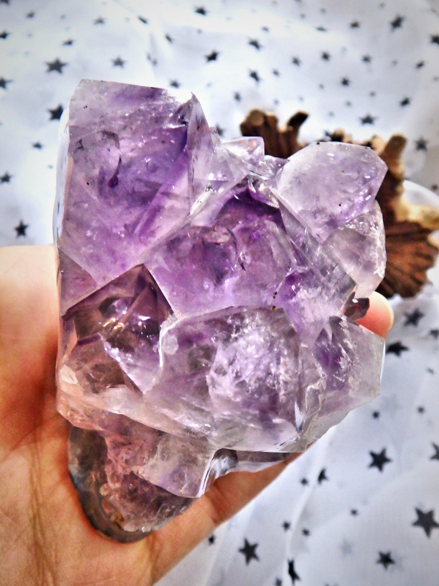 Breathtaking Amethyst Skull Carving With Personality