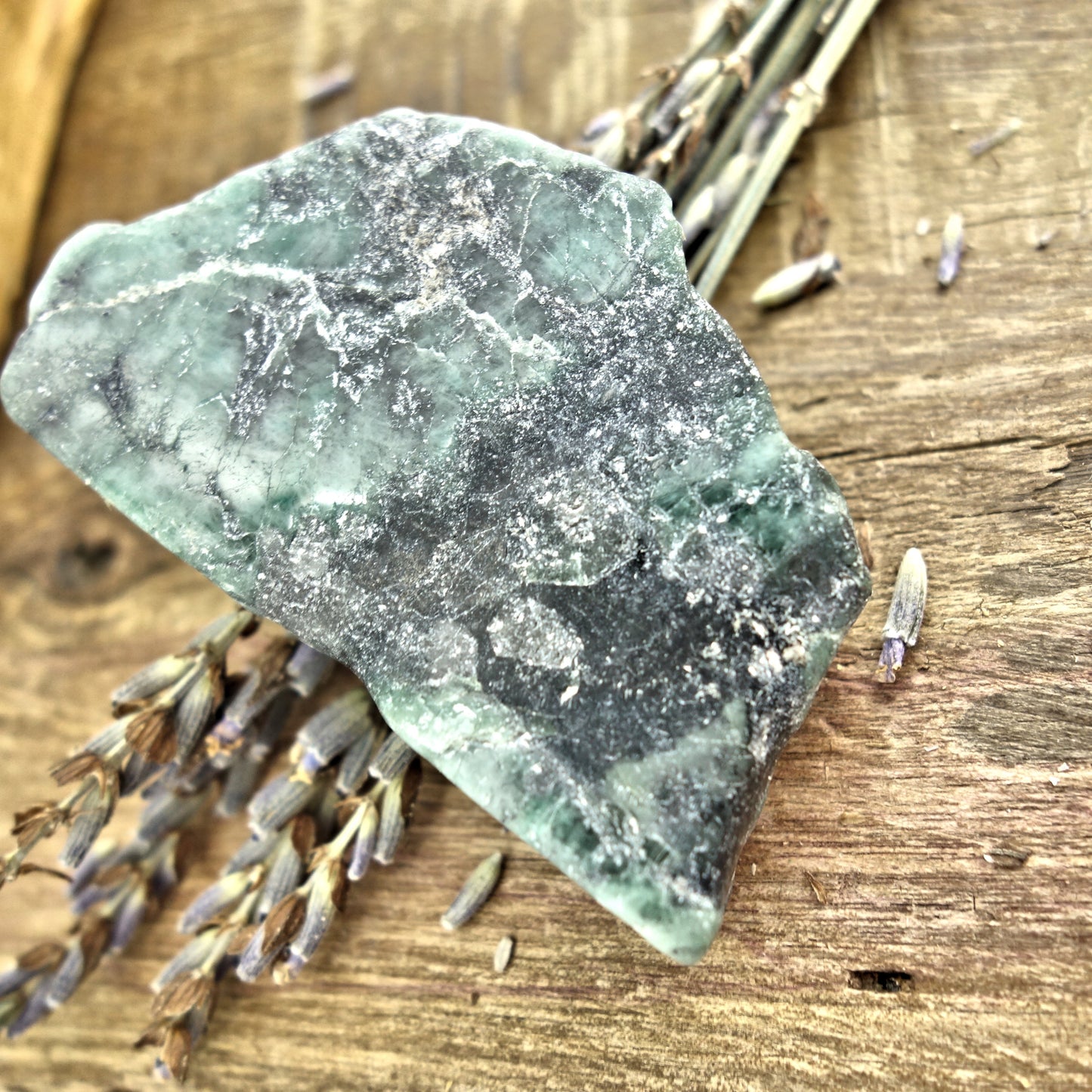 Green Emerald Nestled in Matrix From Brazil1 - Earth Family Crystals