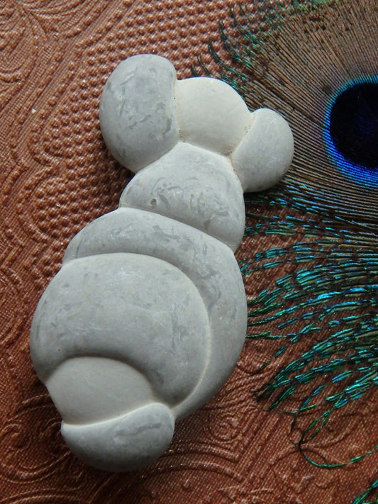 Adorable Hand Held Natural Fairy Stone Free Form From Quebec, Canada1