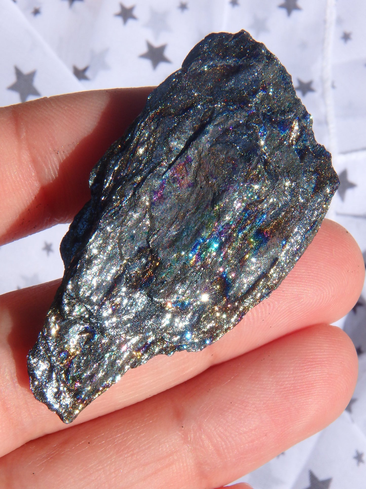 Rare-Delightful Rainbow Hematite Natural Specimen From Brazil - Metiz Tier Price