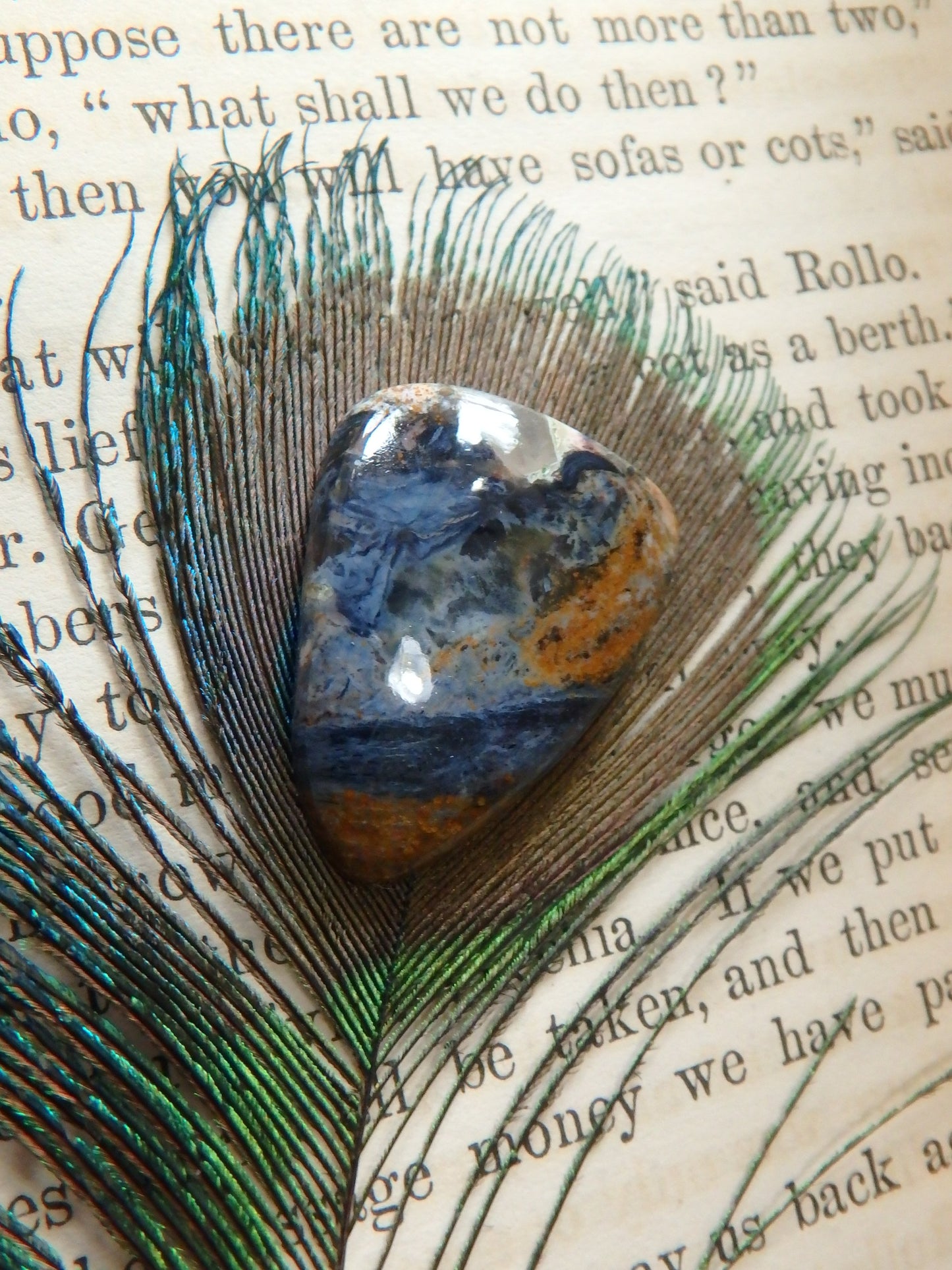 Silky Blue Color Pietersite Cabochon-Ideal For Jewellery Making 4 - Metiz Tier Price