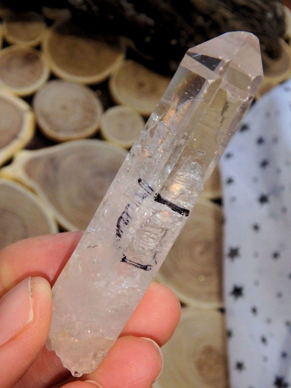 Brilliant Water Bubble Included Tibetan Quartz Point