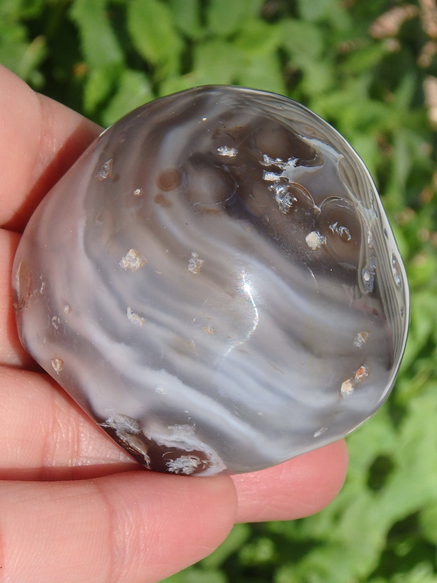 Ancient Water Enhydro Included Large Brazilian Agate Nodule
