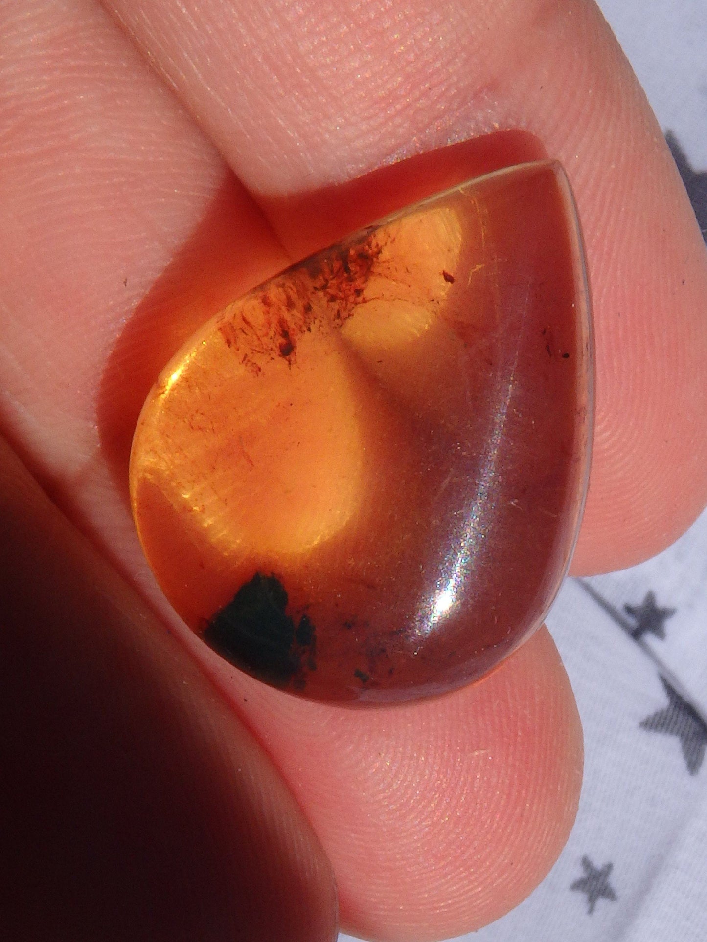  Beautiful Golden Amber Cabochon From Mexico~Ideal For Jewellery Making 7