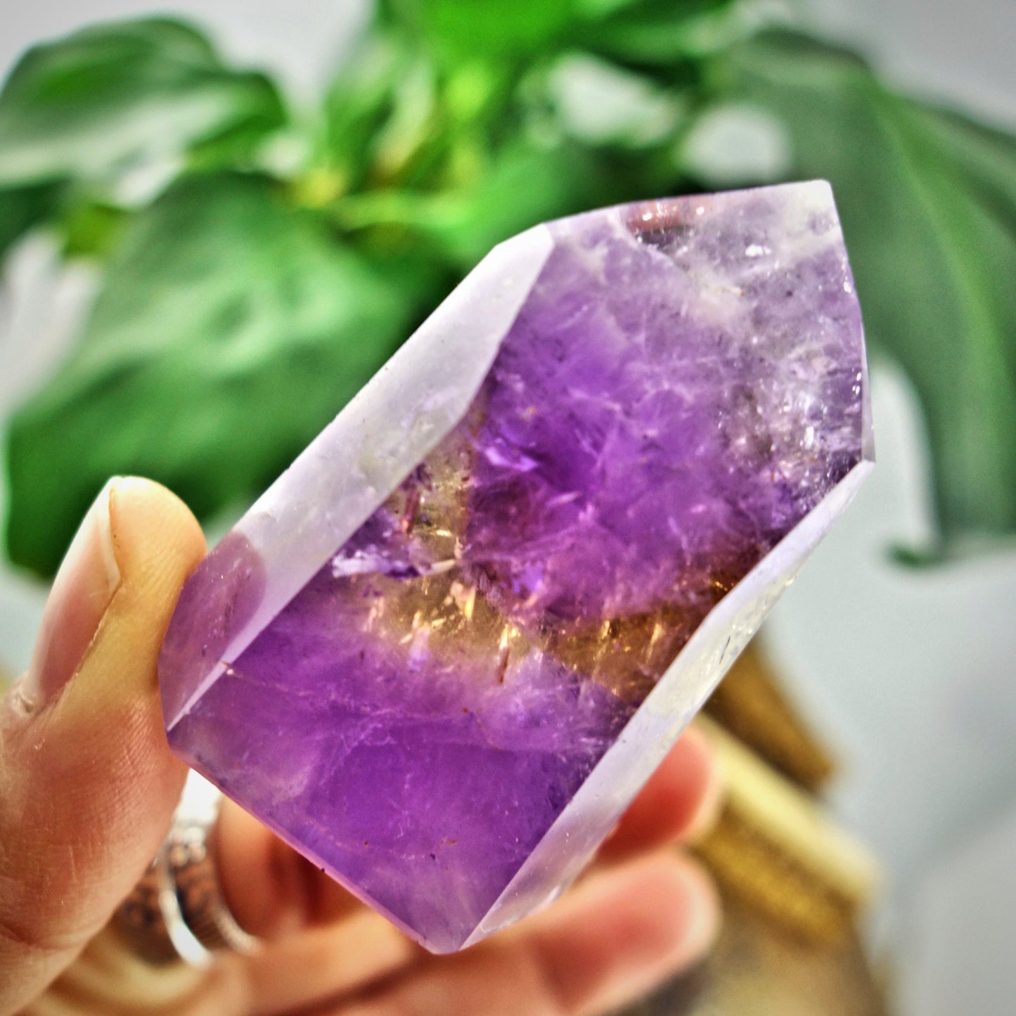  Brilliant Ametrine Generator Standing Display Specimen From Brazil 1