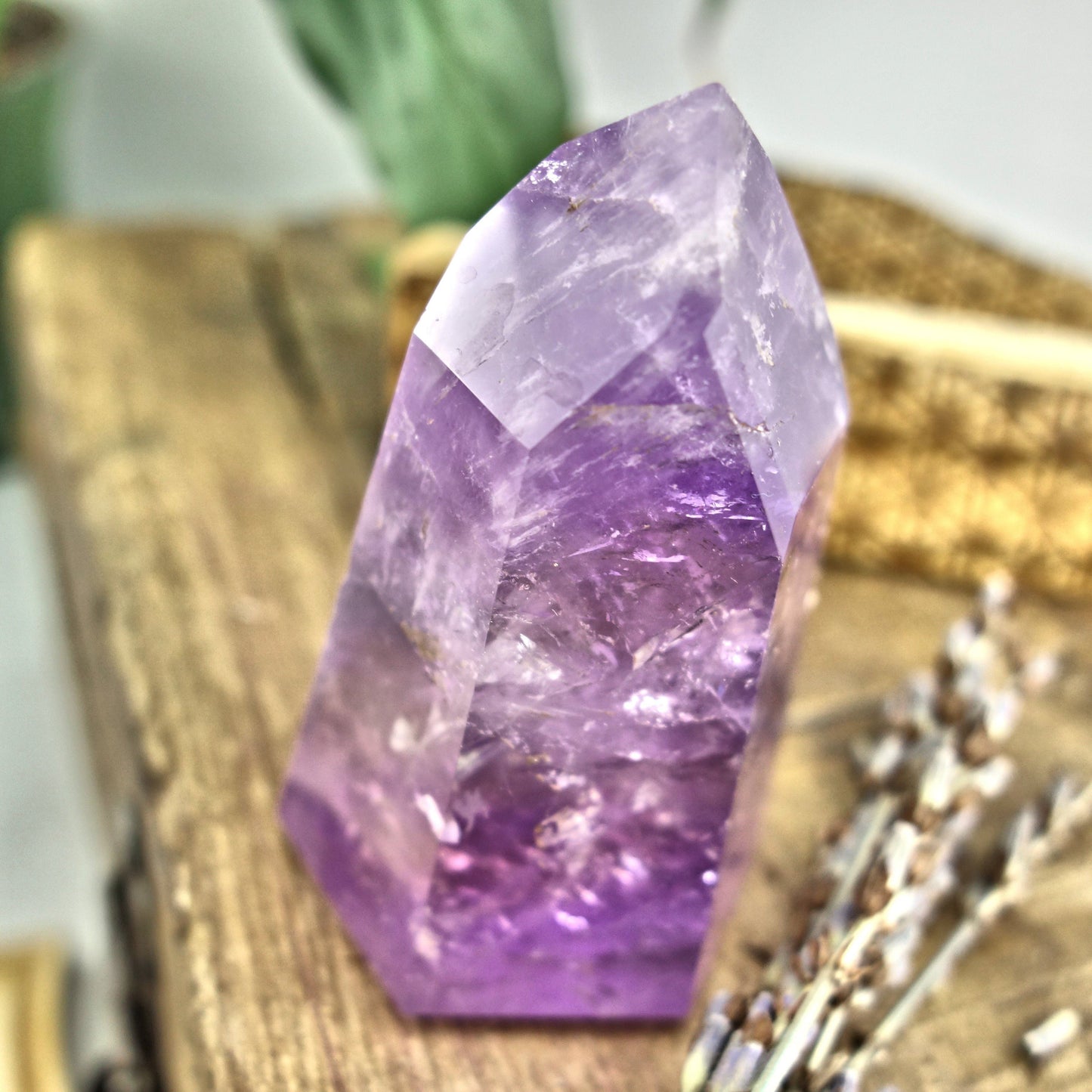  Brilliant Ametrine Generator Standing Display Specimen From Brazil 2