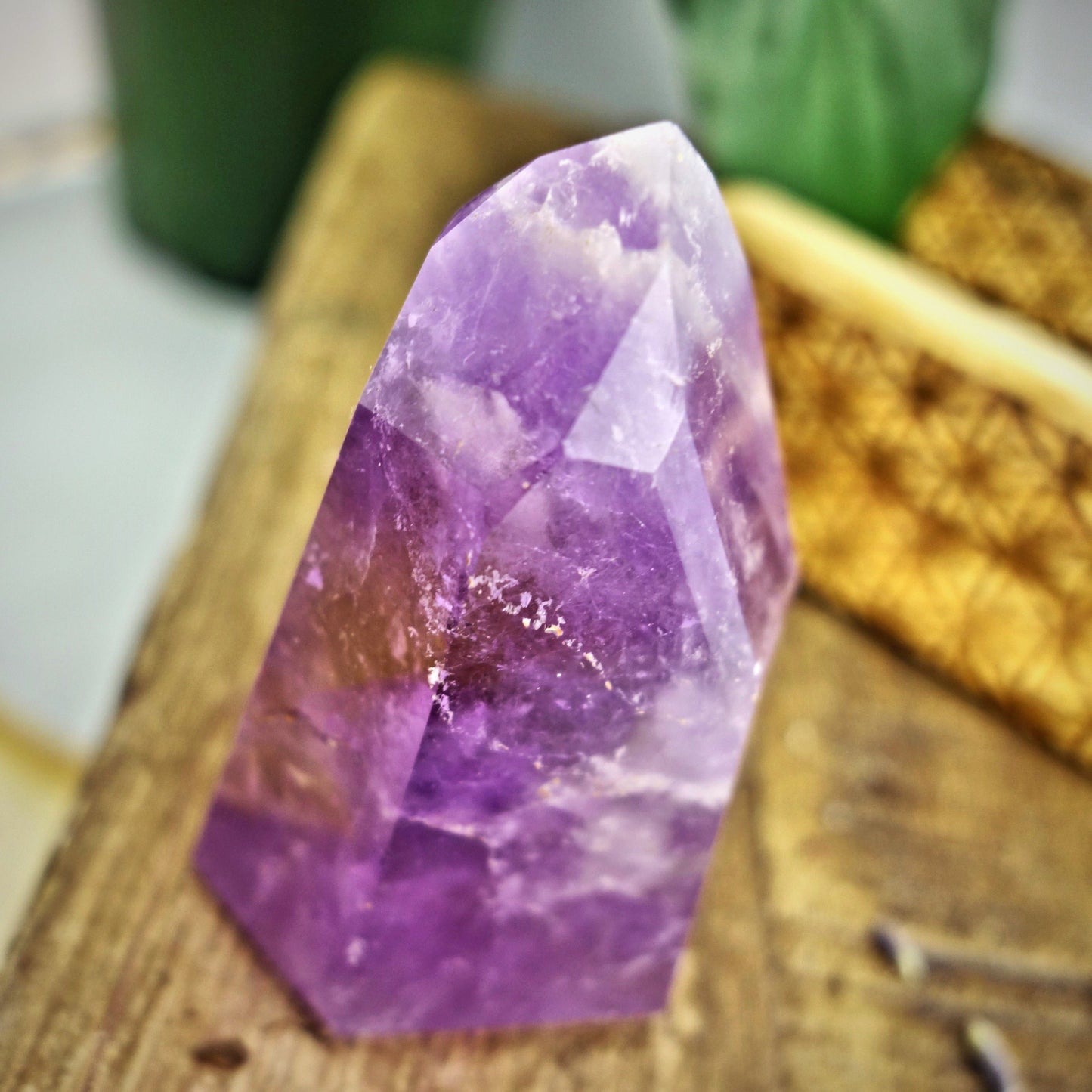  Brilliant Ametrine Generator Standing Display Specimen From Brazil 4