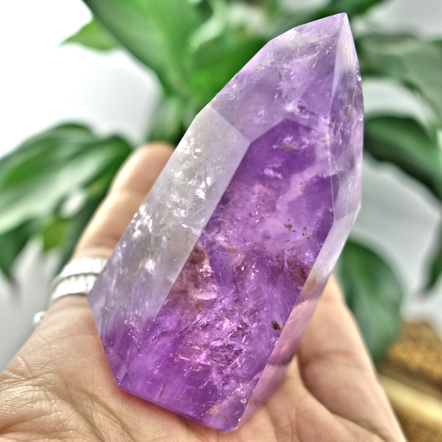 Brilliant Ametrine Generator Standing Display Specimen From Brazil 2