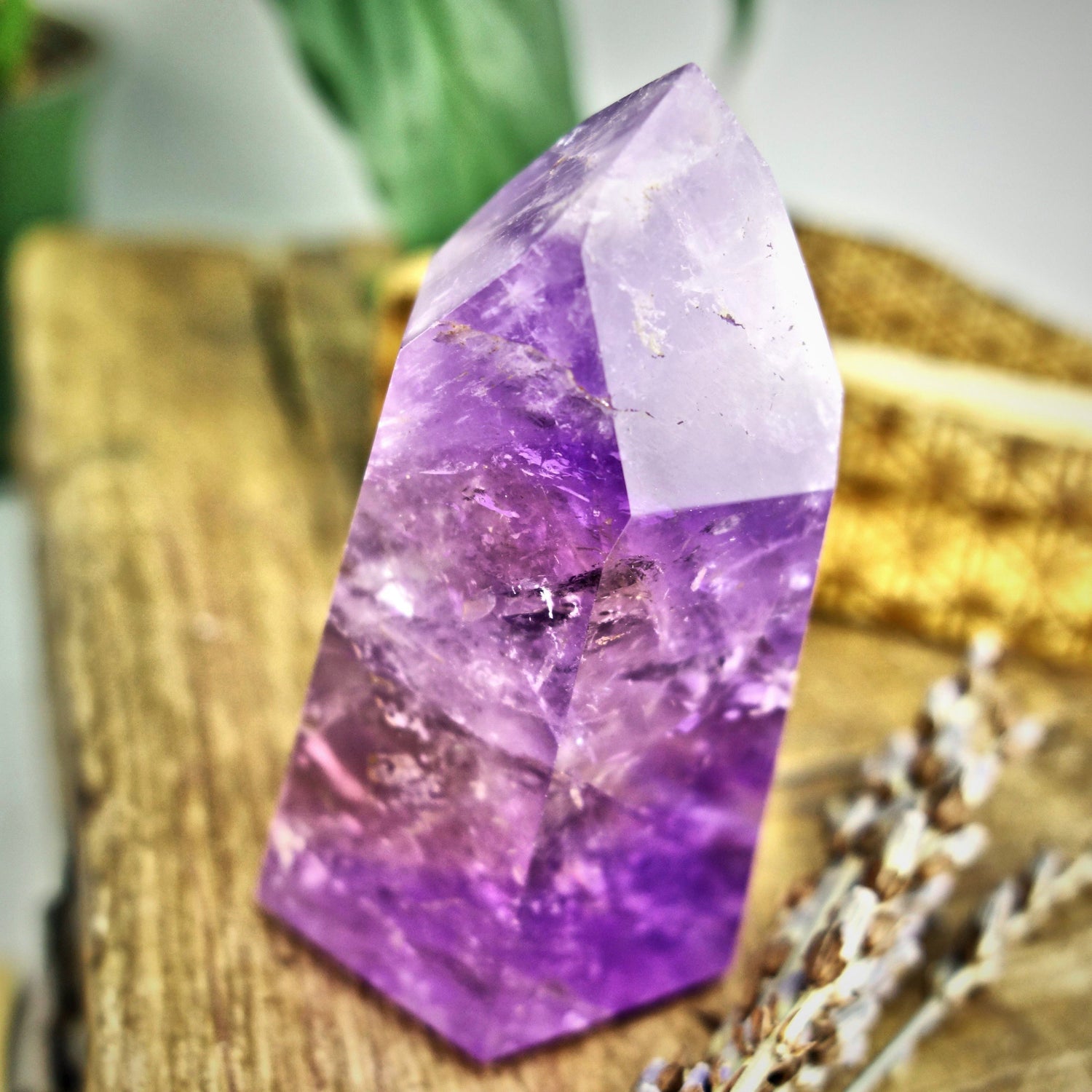  Brilliant Ametrine Generator Standing Display Specimen From Brazil 2
