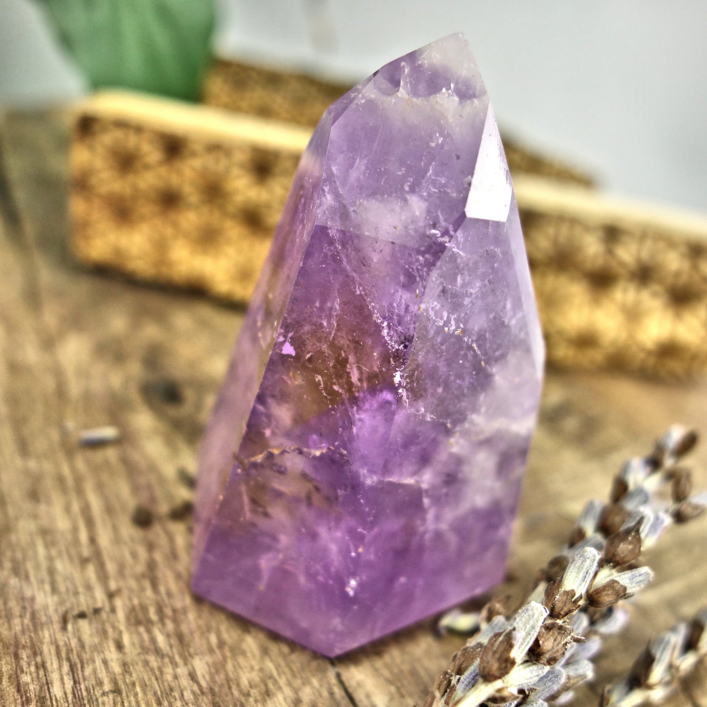  Brilliant Ametrine Generator Standing Display Specimen From Brazil 4