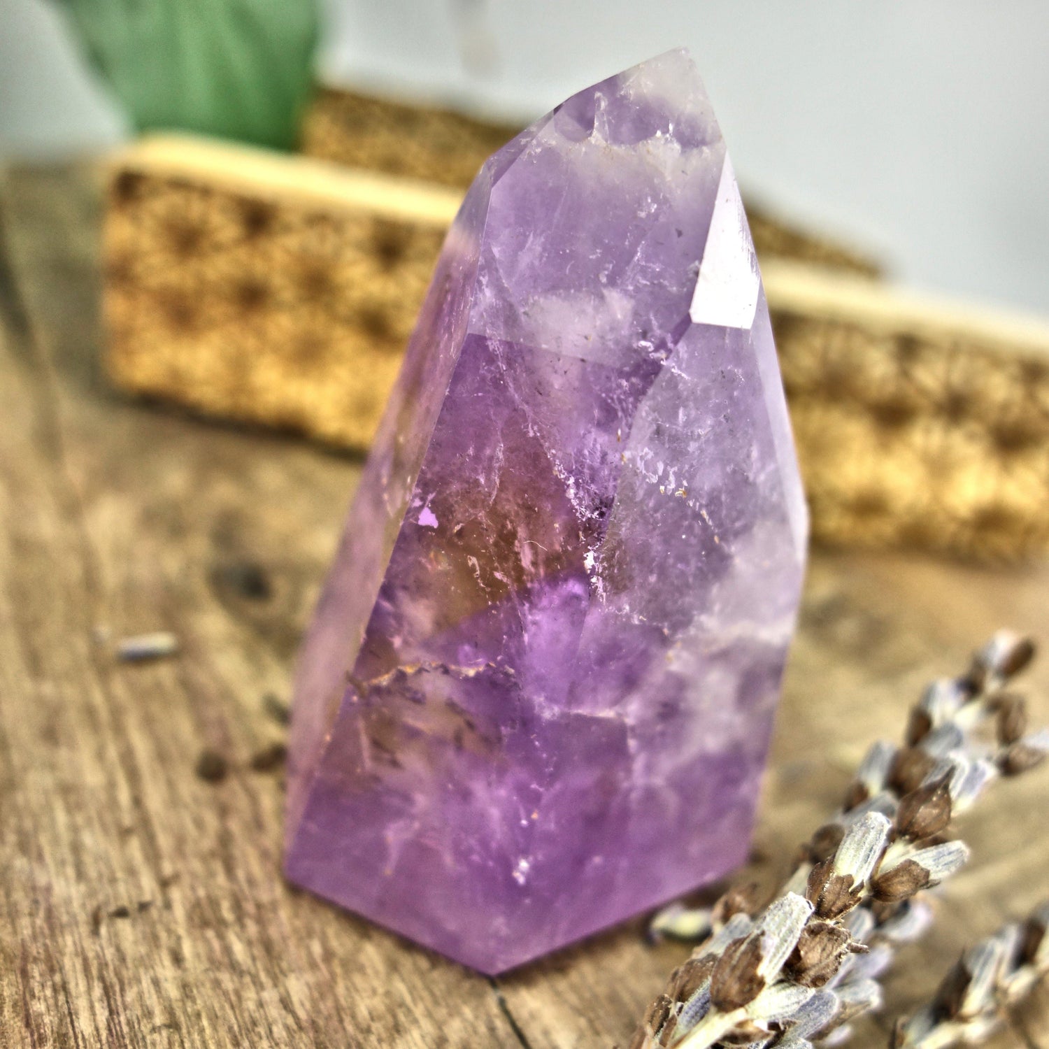  Brilliant Ametrine Generator Standing Display Specimen From Brazil 4