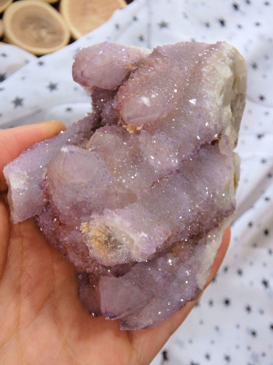  Beautiful Large Ametrine Spirit Quartz With Red Hematite Inclusions