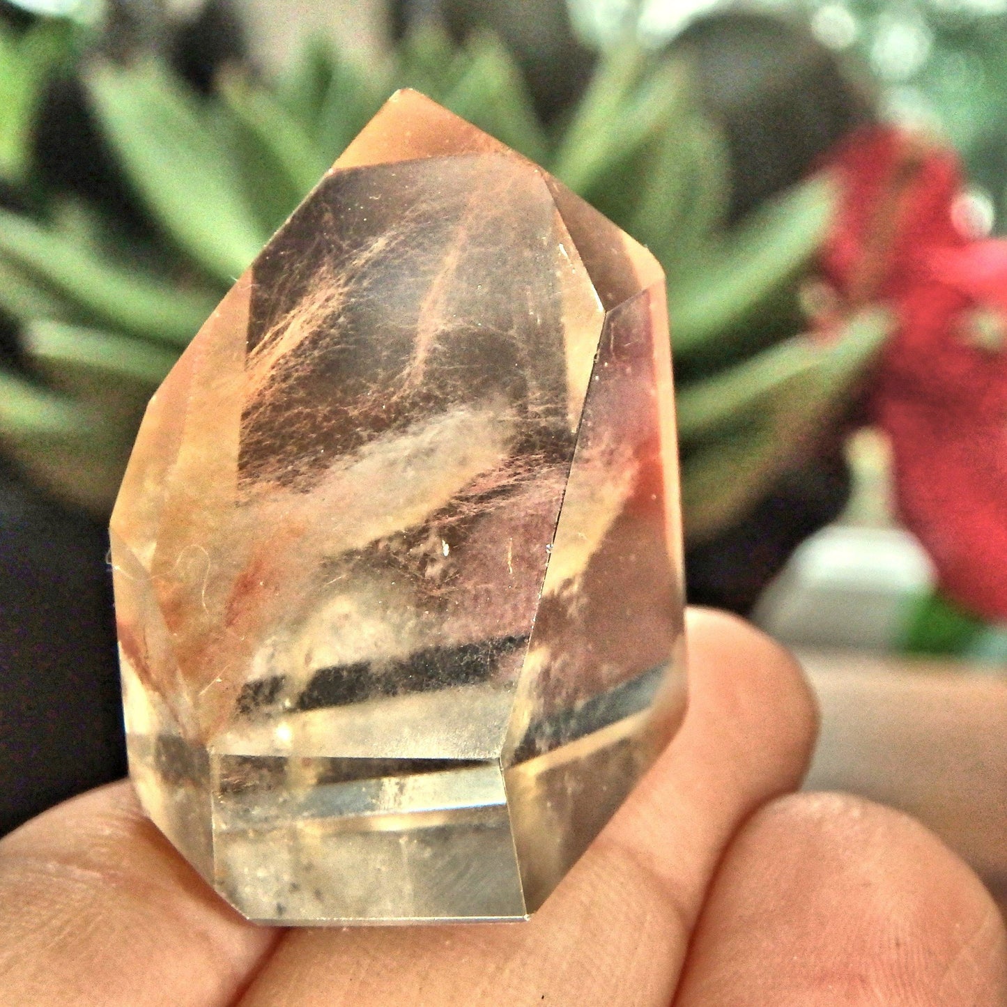  Angel Phantom Cloud Quartz Mini Specimen