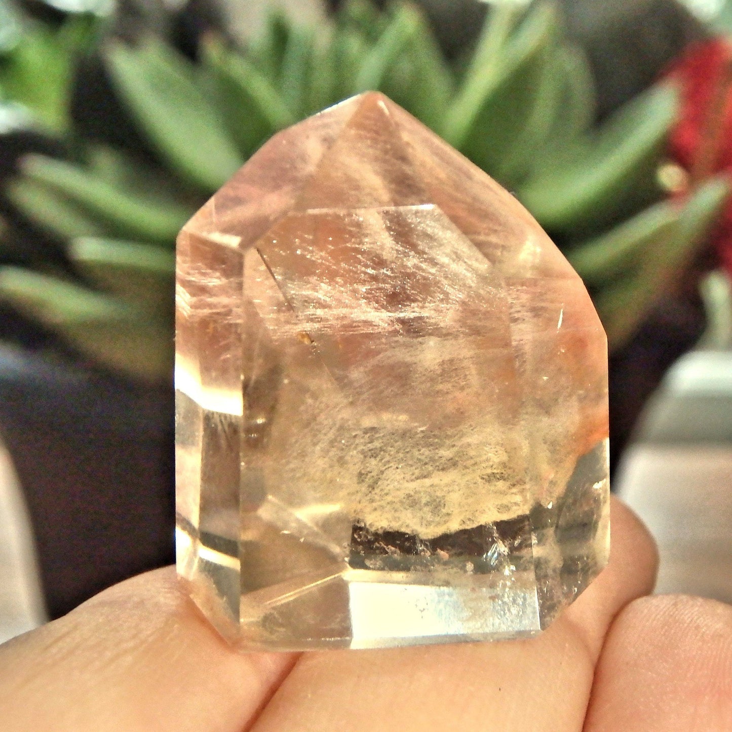  Angel Phantom Cloud Quartz Mini Specimen