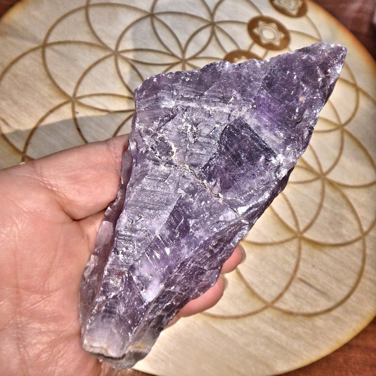  Chunky Purple Canadian Genuine Auralite-23 Point~Perfect for Energy Work