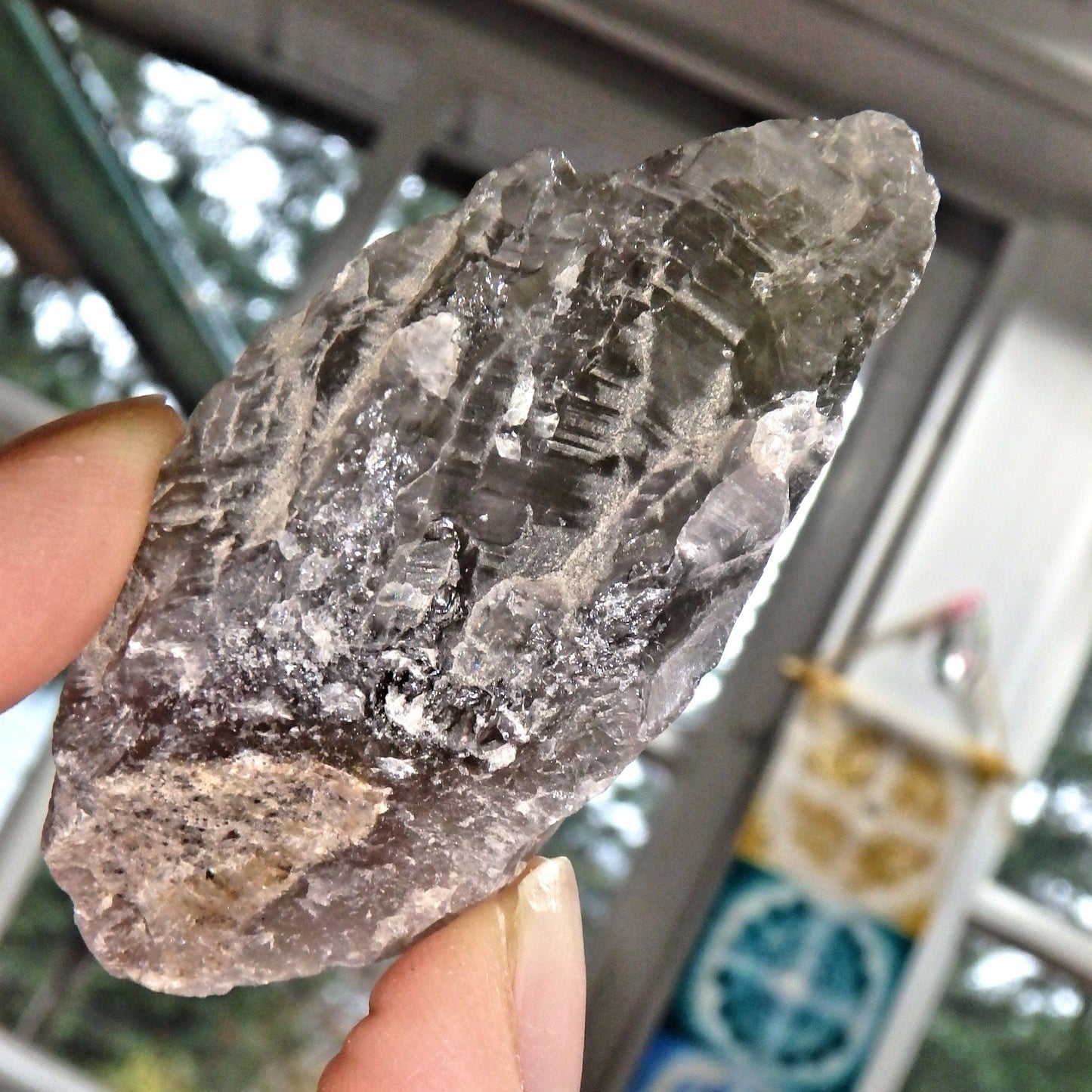  Chunk of Rare Emerald Green Auralite -23 From Canada