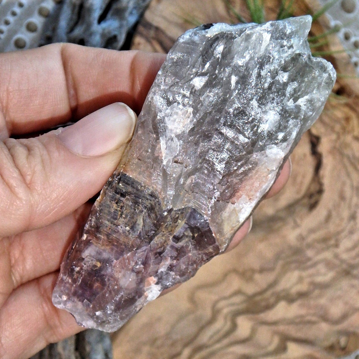  Awakened Mint Green & Purple Auralite-23 Point from Canada