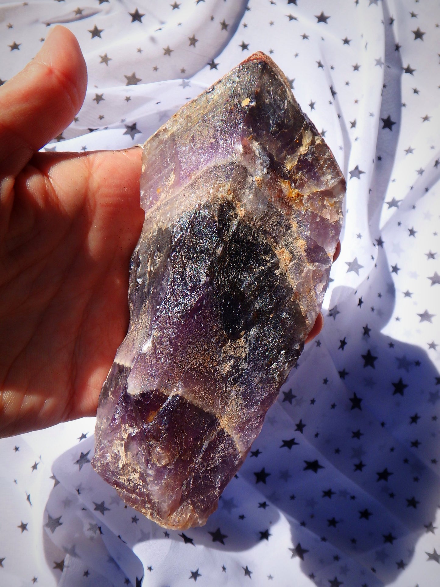 Powerful Genuine Dark Purple Auralite-23 Point Specimen With Record Keepers  From Ontario, Canada - Metiz Tier Price