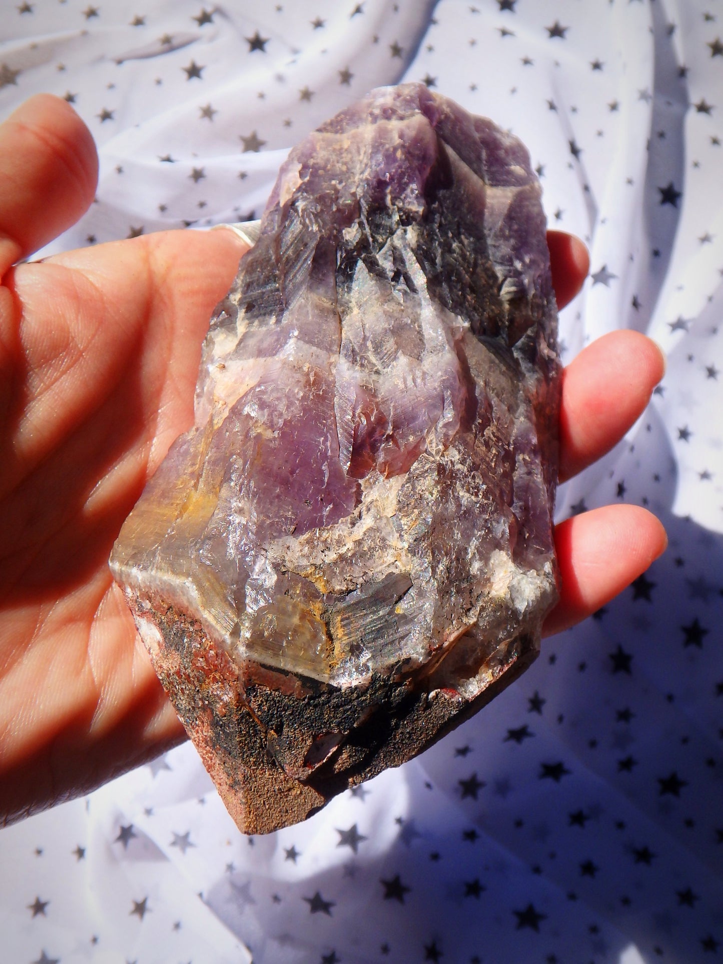 Powerful Genuine Dark Purple Auralite-23 Point Specimen With Record Keepers  From Ontario, Canada - Metiz Tier Price