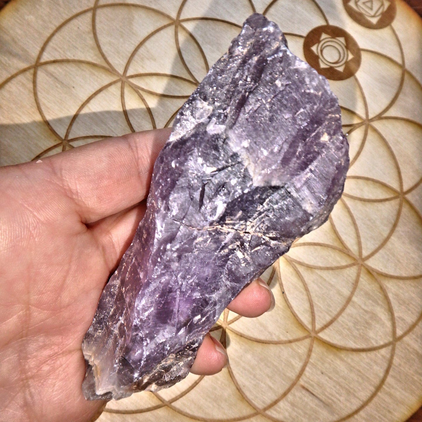  Chunky Purple Canadian Genuine Auralite-23 Point~Perfect for Energy Work