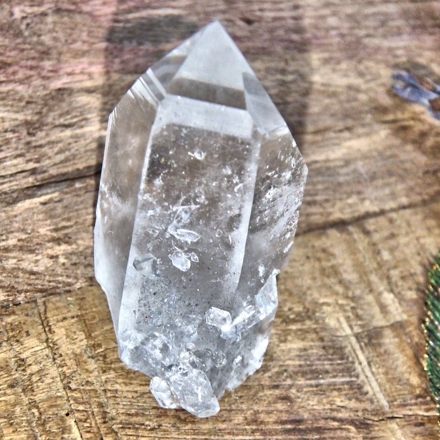  Cute Dainty Arkansas Blue Phantom Quartz Point