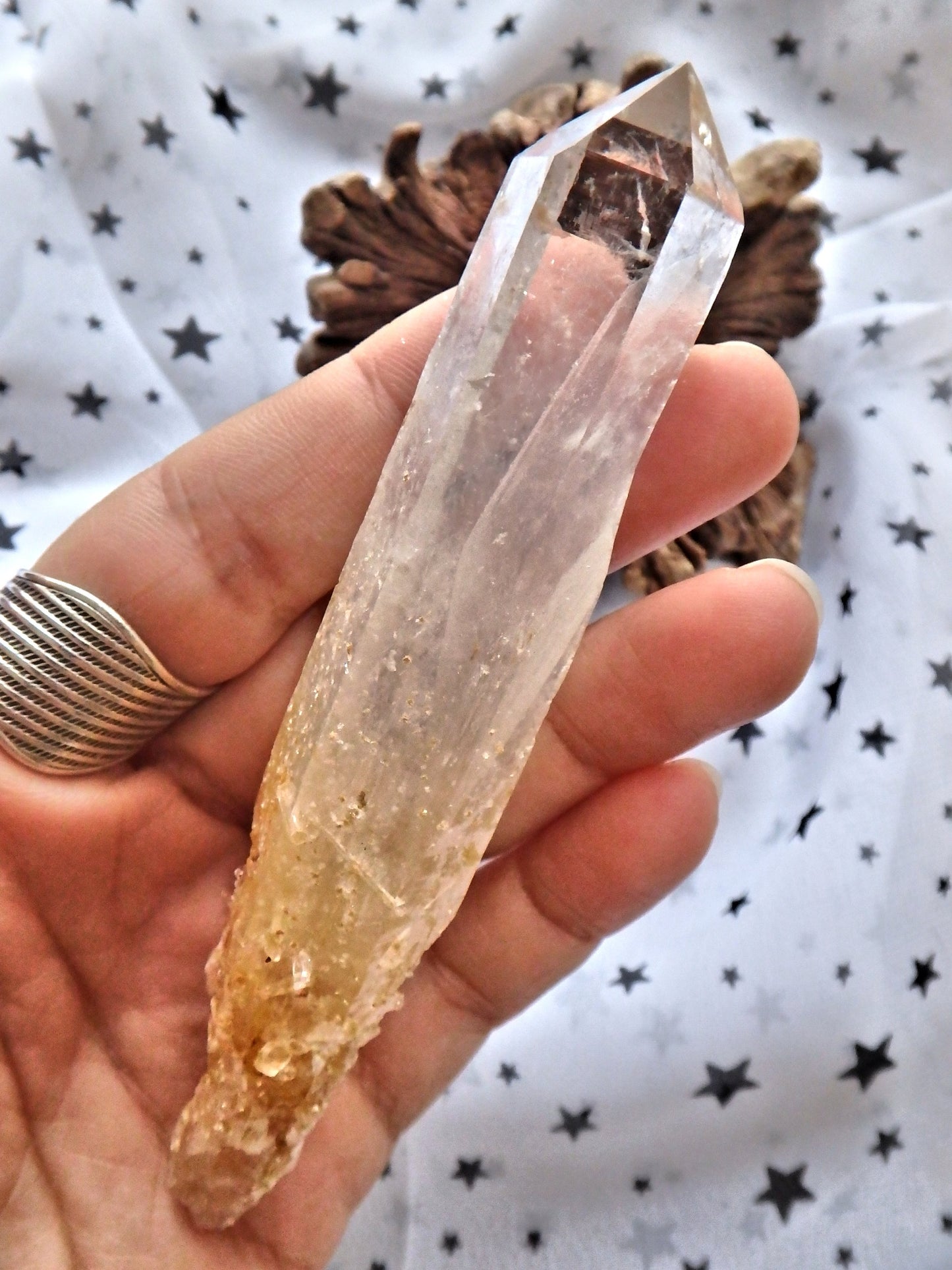 NEW FIND! Colombia Blue Smoke Quartz Point 3 - Earth Family Crystals