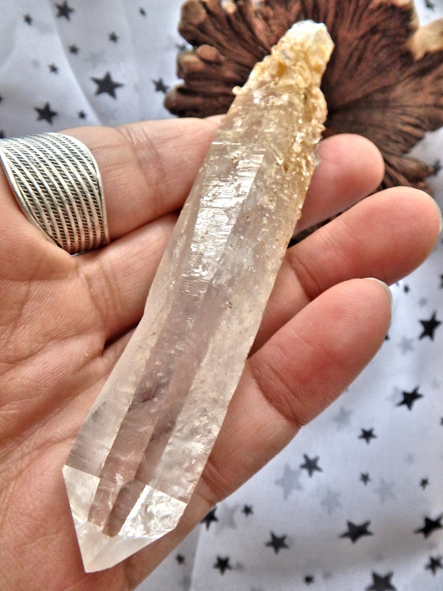 NEW FIND! Colombia Blue Smoke Quartz Point 3 - Earth Family Crystals