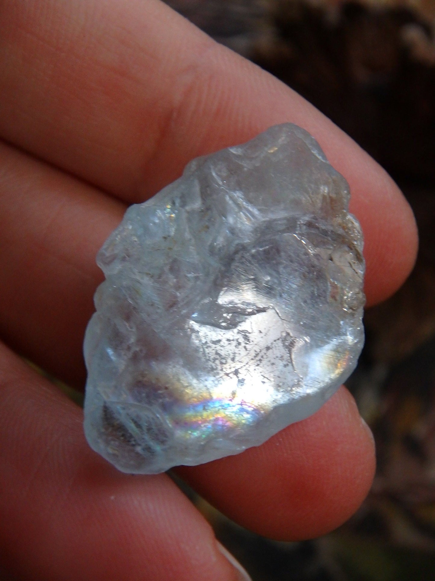 Brazilian Natural Blue Topaz Raw Specimen