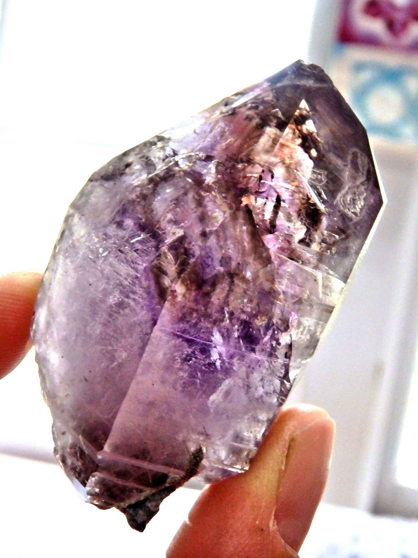 Juicy Purple Brandberg Amethyst With Smoky Quartz Inclusions From Namibia - Metiz Tier Price