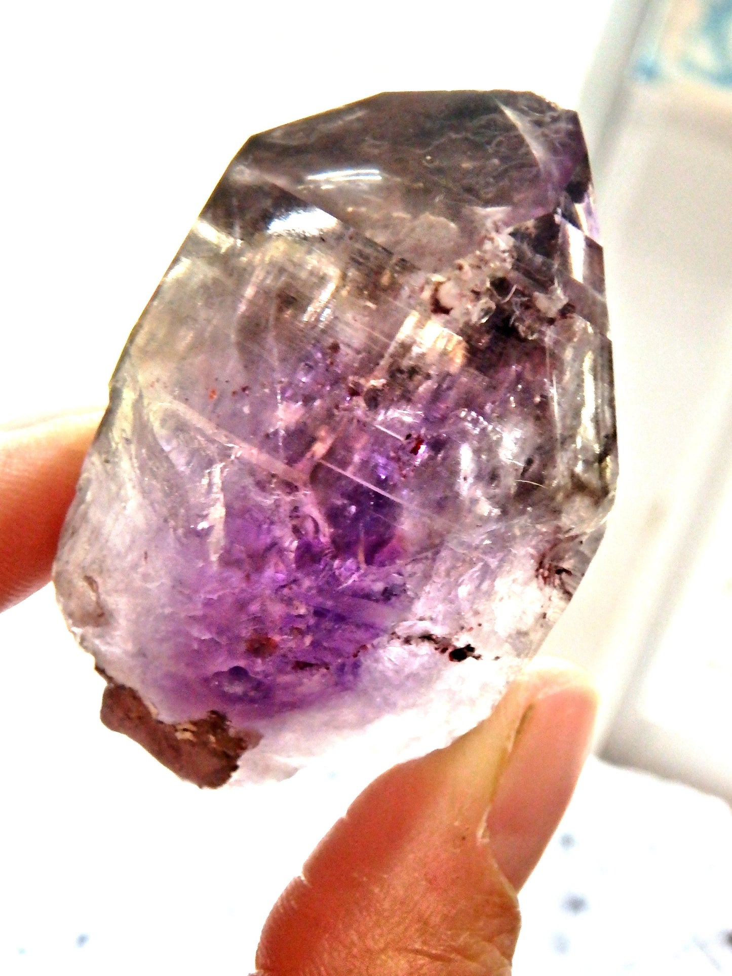 Juicy Purple Brandberg Amethyst With Smoky Quartz Inclusions From Namibia - Metiz Tier Price