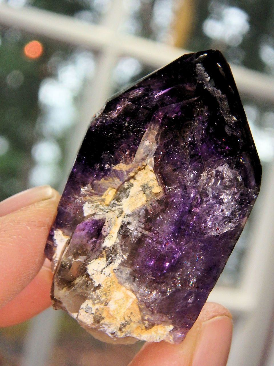 Amazing Deep Purple Brandberg Amethyst Natural Point
