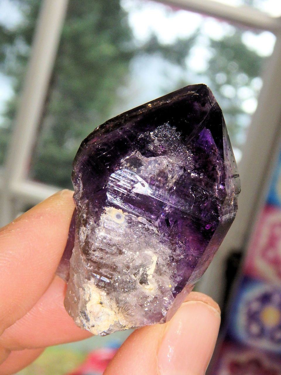  Amazing Deep Purple Brandberg Amethyst Natural Point
