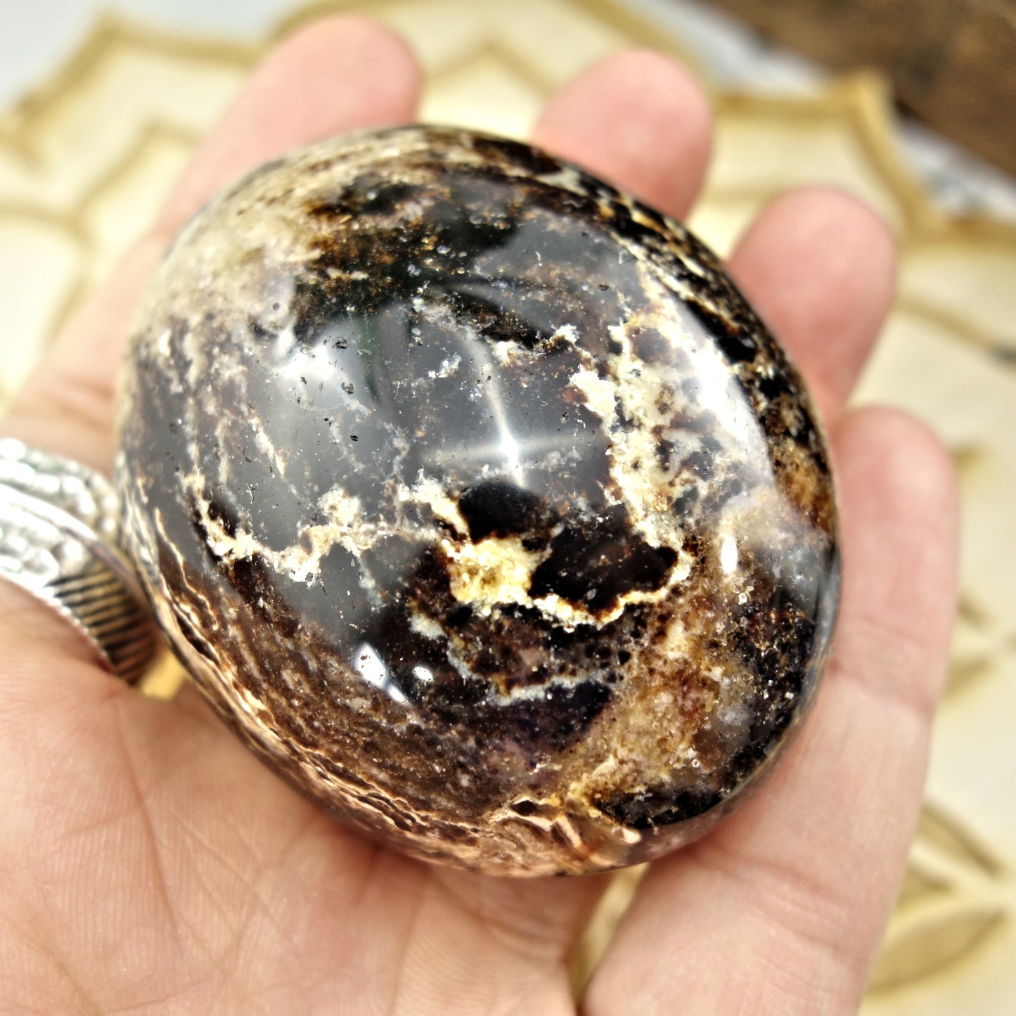 Gorgeous Patterns Brown Opal Specimen From Madagascar - Earth Family Crystals