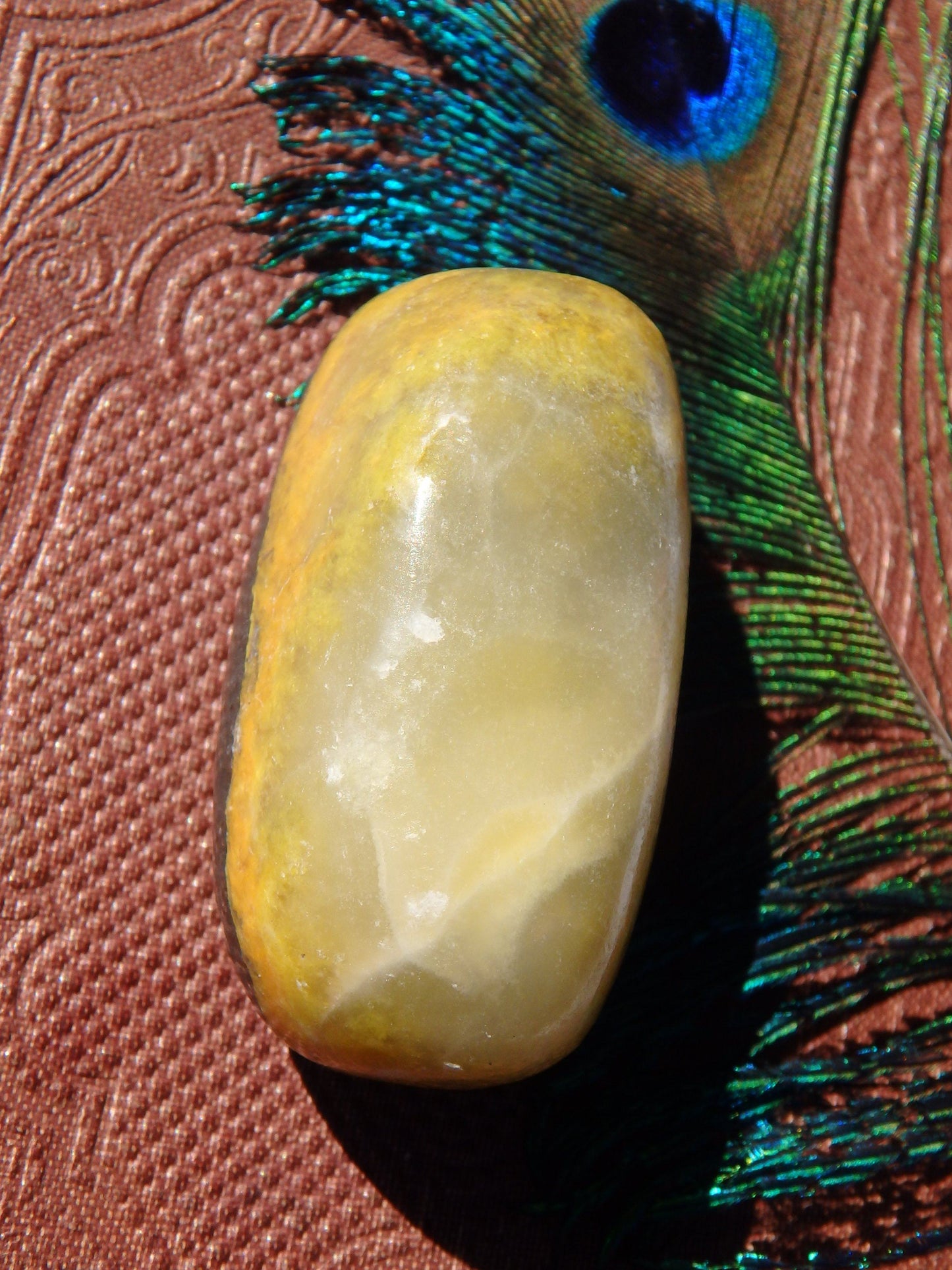  Awesome Patterns Bumble Bee Jasper Pocket Stone From Indonesia 2