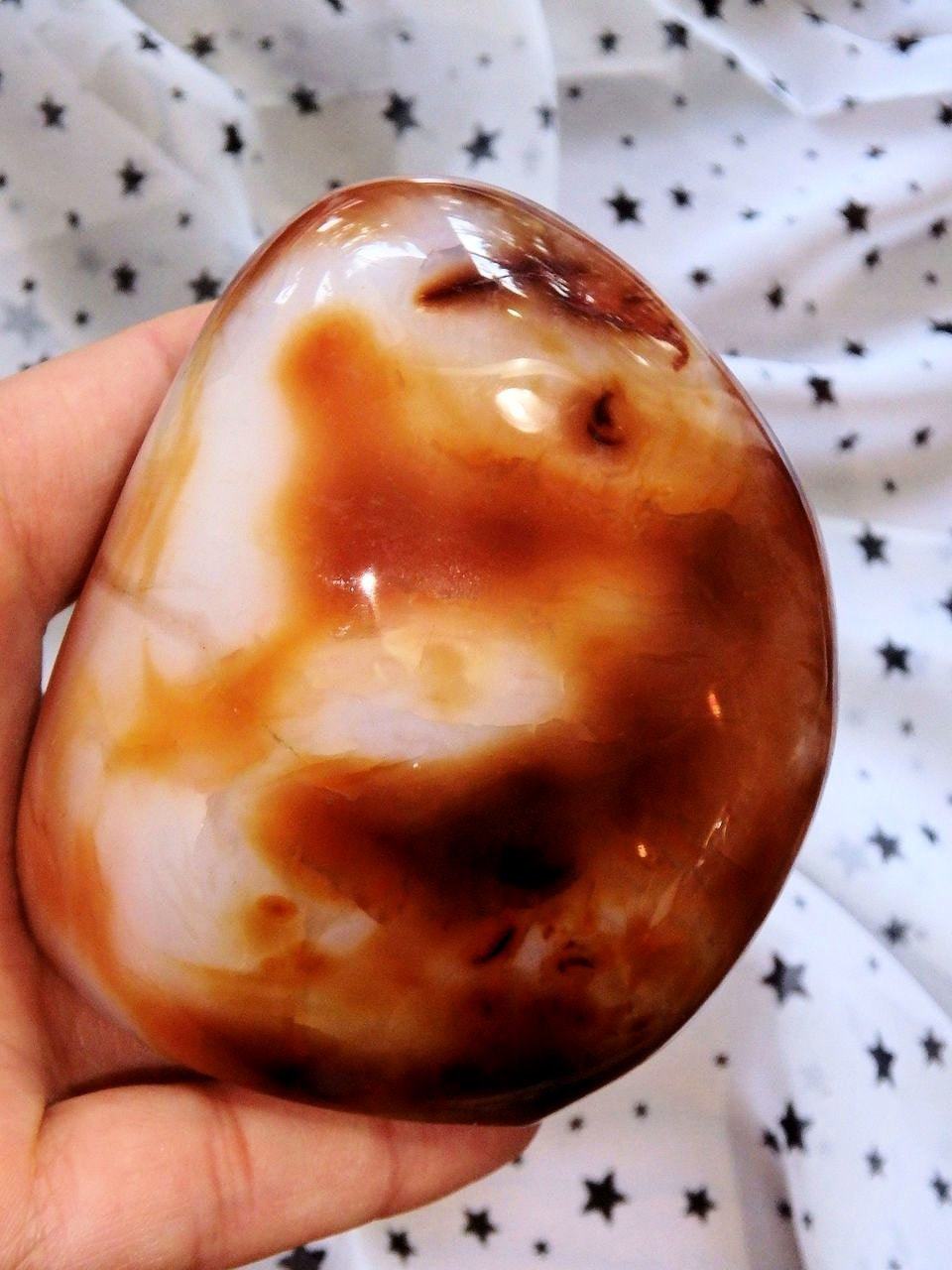  Display Carnelian Standing Specimen With Cave