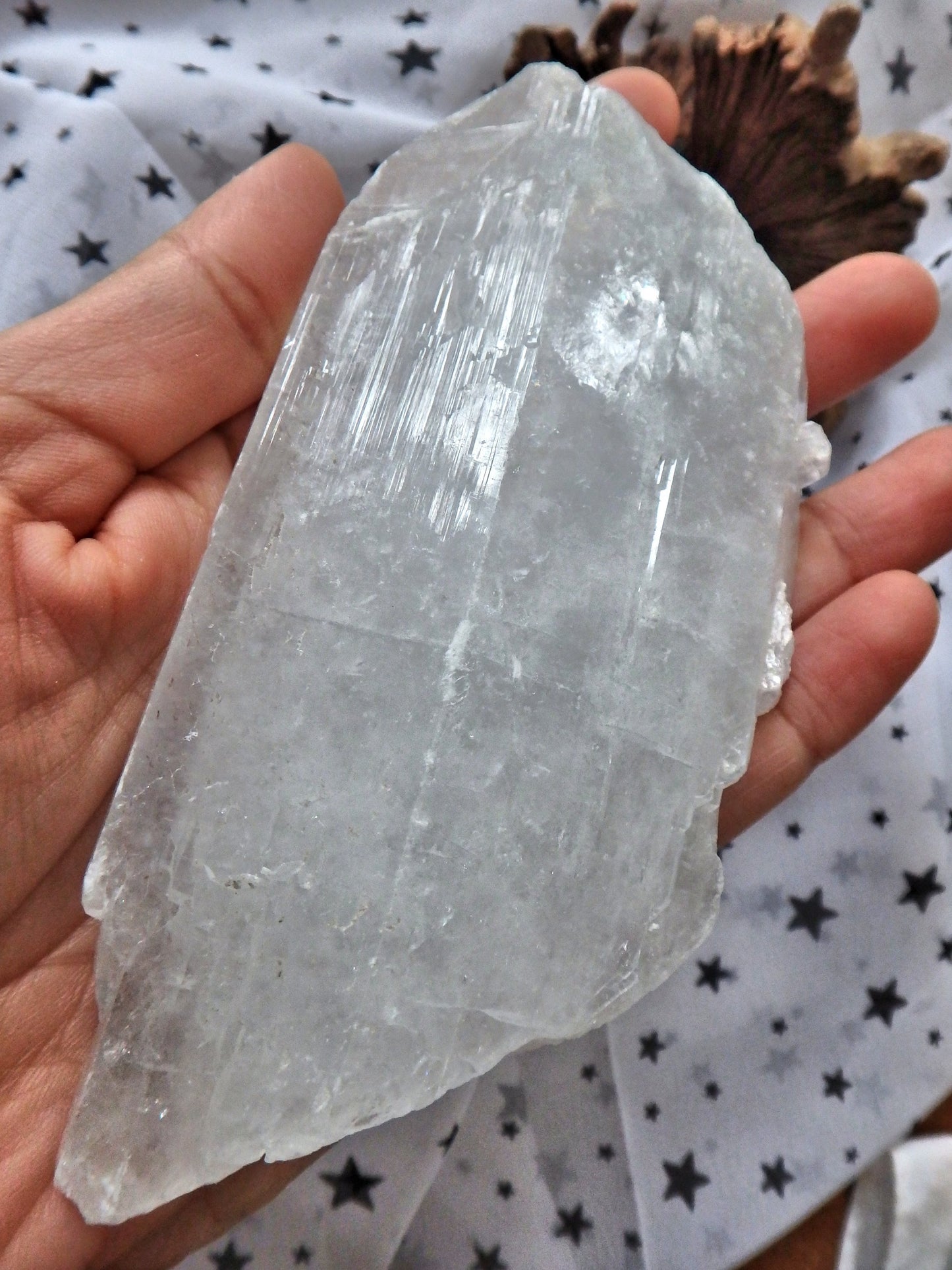 High Vibration~ Large Chunky Rainbow Loaded Sky Blue Celestite From Ohio - Earth Family Crystals