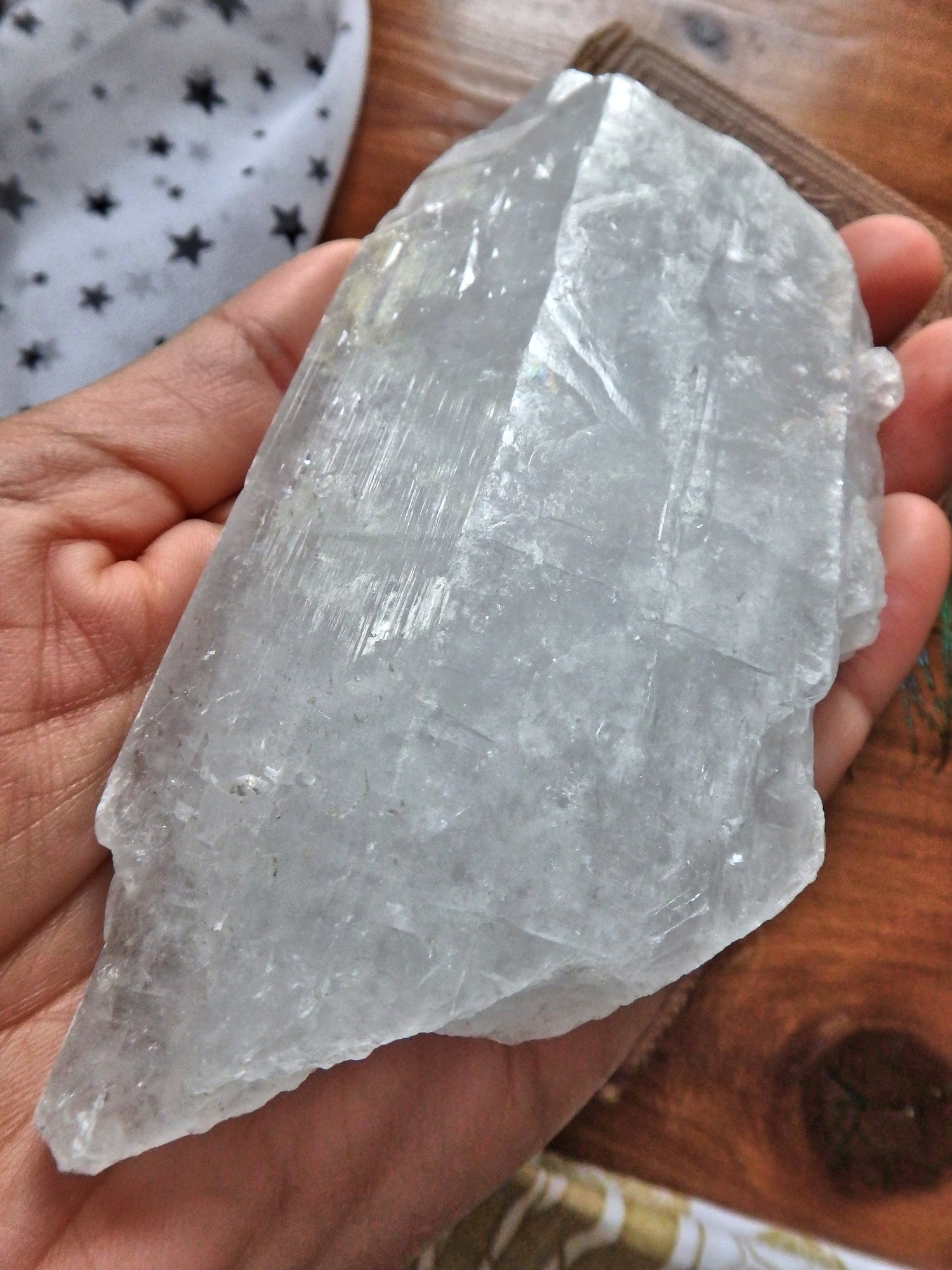 High Vibration~ Large Chunky Rainbow Loaded Sky Blue Celestite From Ohio - Earth Family Crystals