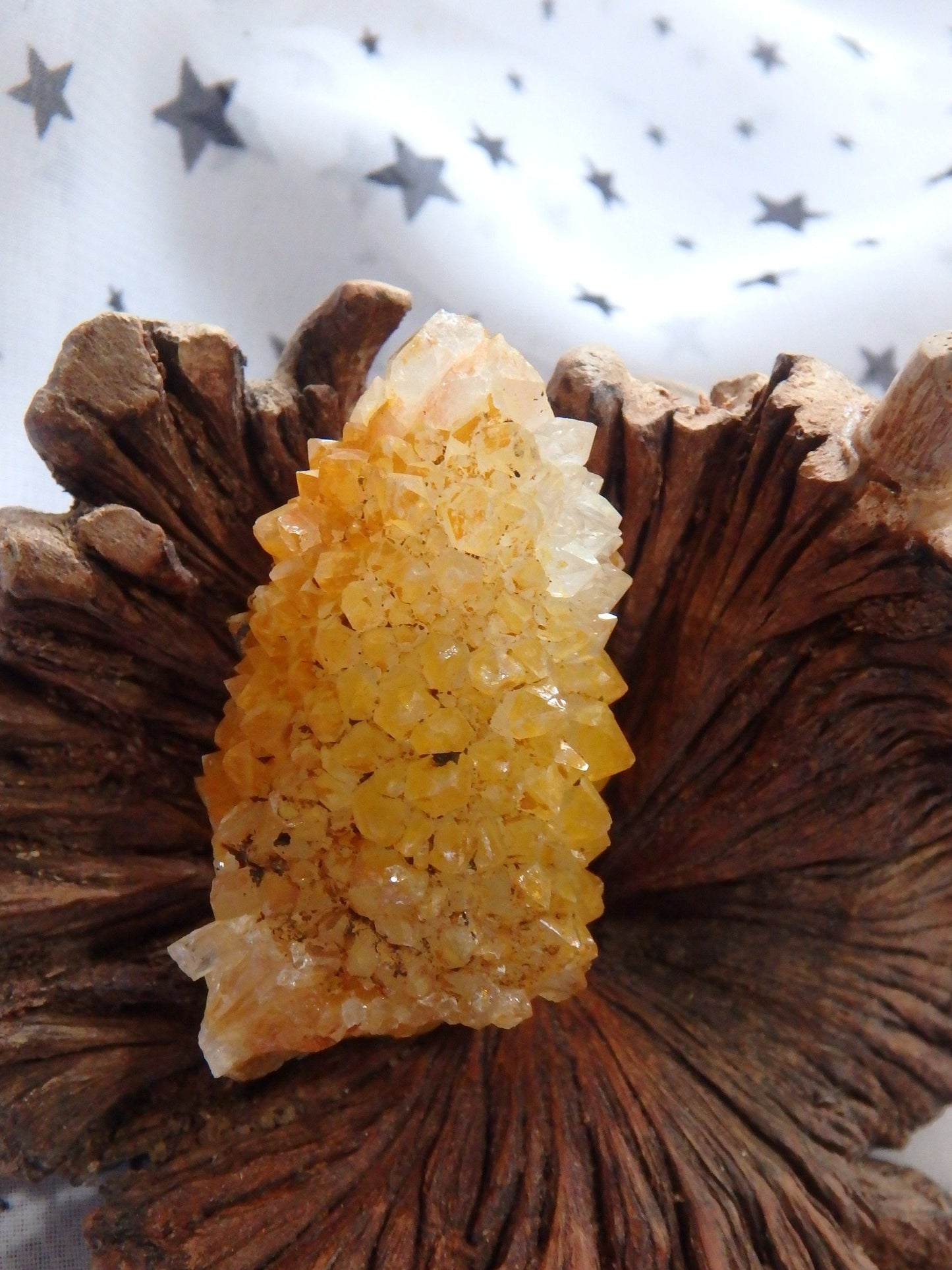  Cute Natural Golden Sparkle Citrine Spirit Quartz Point From South Africa