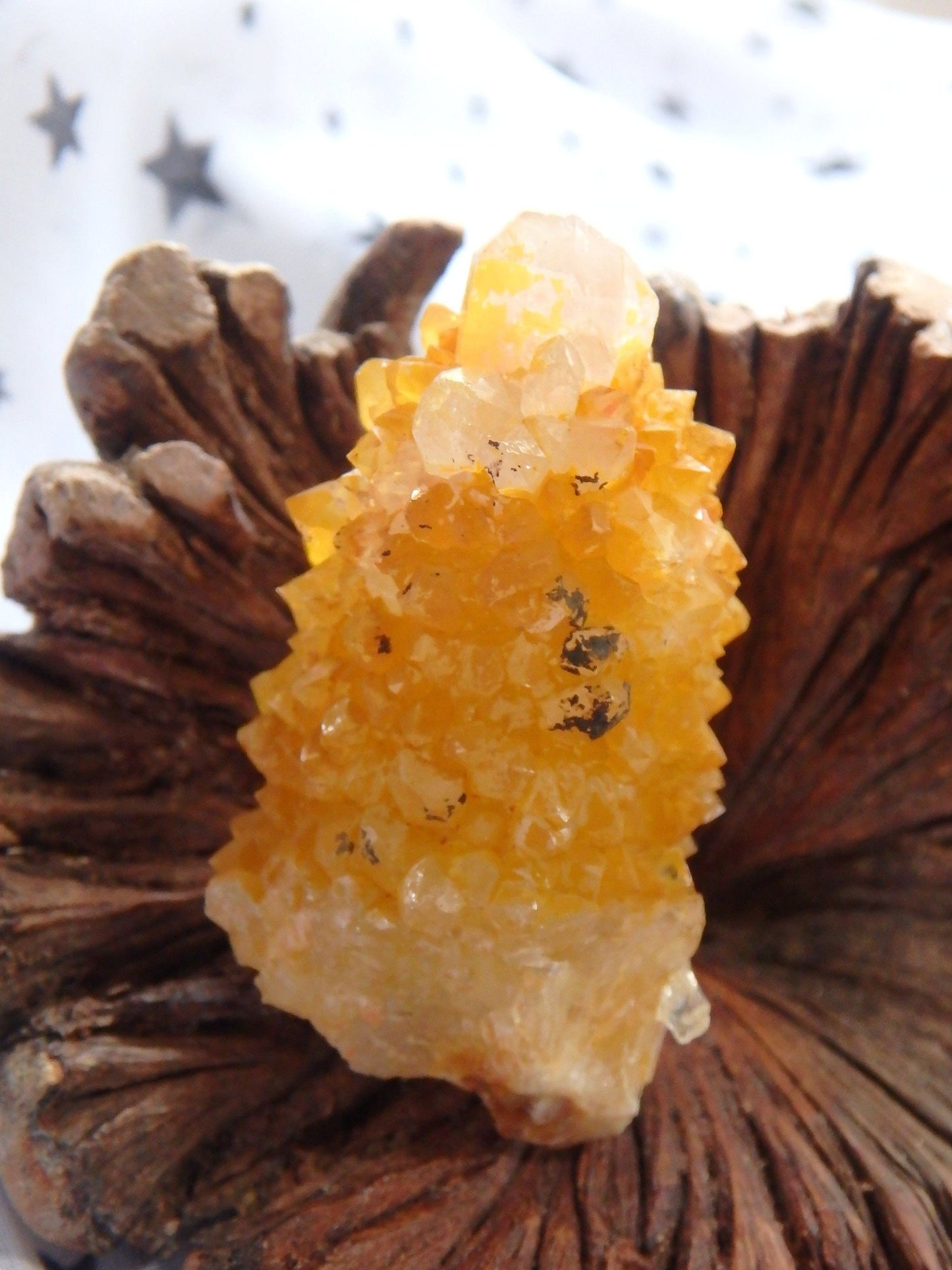  Cute Natural Golden Sparkle Citrine Spirit Quartz Point From South Africa