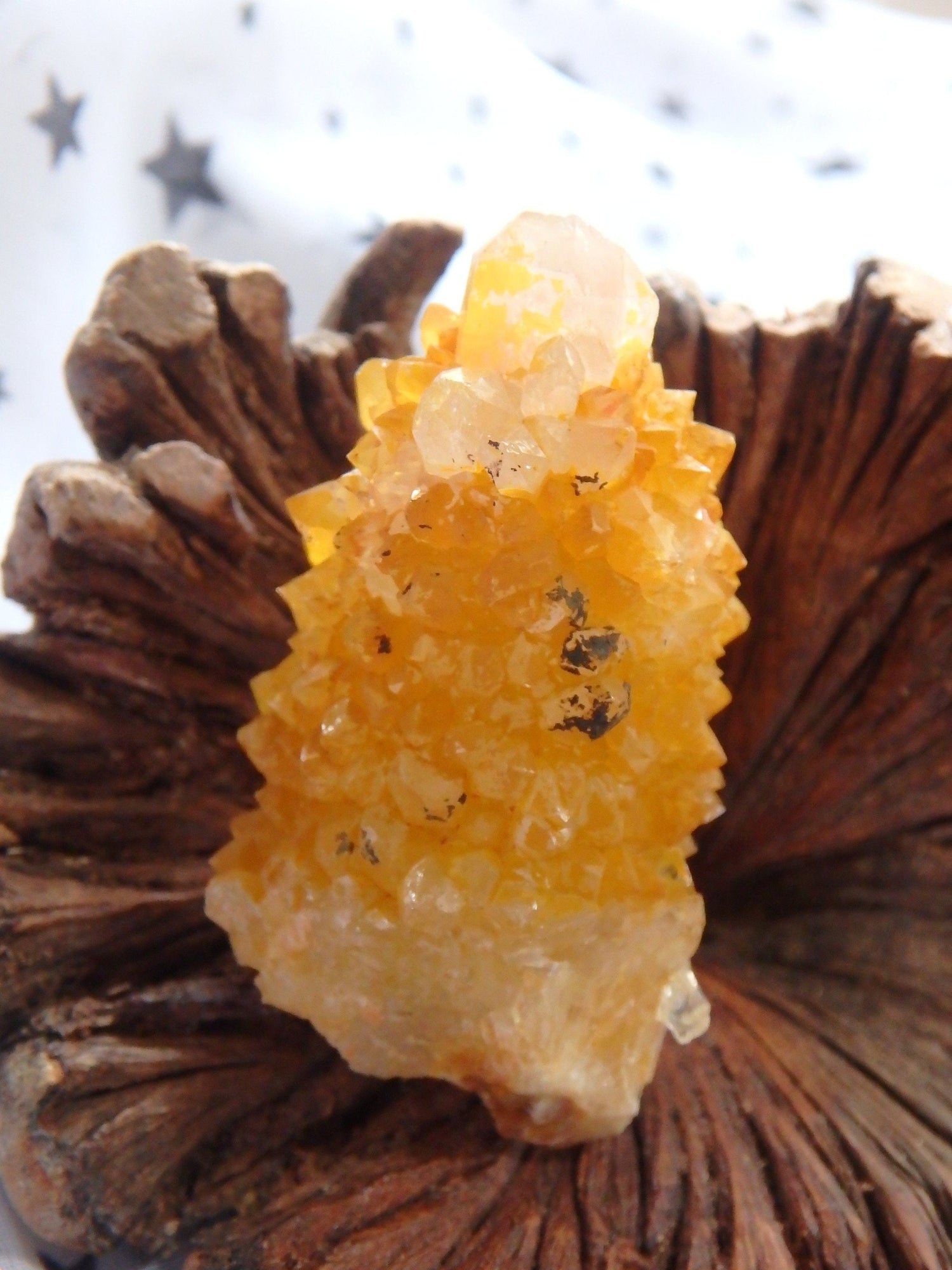  Cute Natural Golden Sparkle Citrine Spirit Quartz Point From South Africa