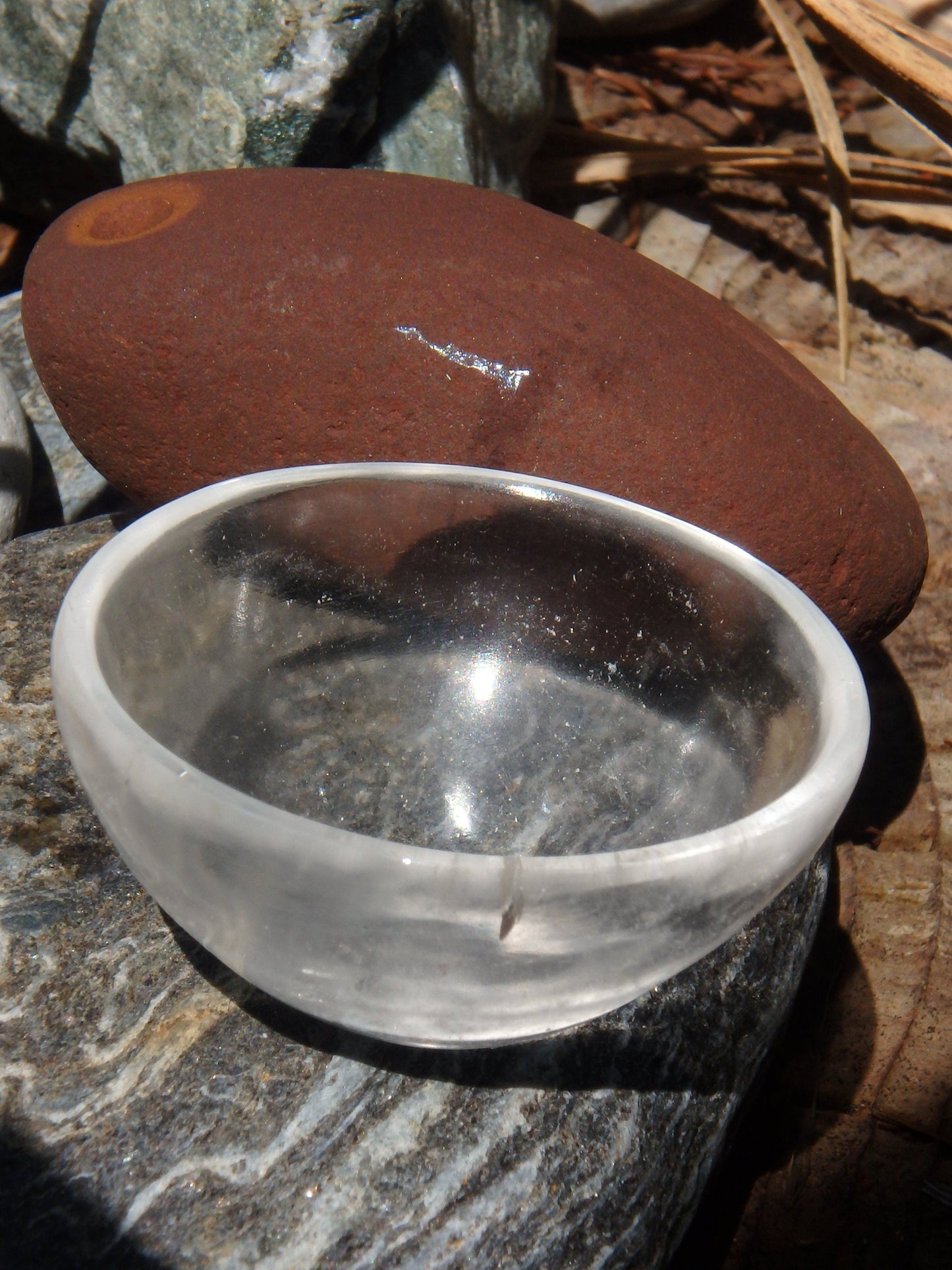  Clear Quartz Bowl Carving1