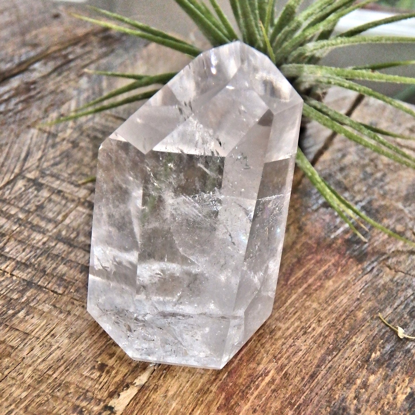 Inner Child Penetrator Point Clear Quartz Standing Generator From Brazil 1