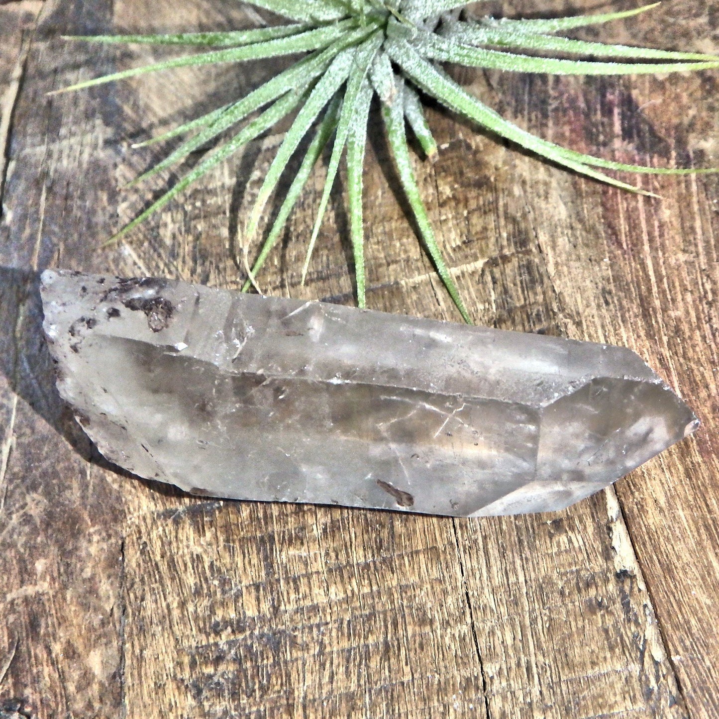  Brazilian Natural Clear Quartz Point With Inclusions