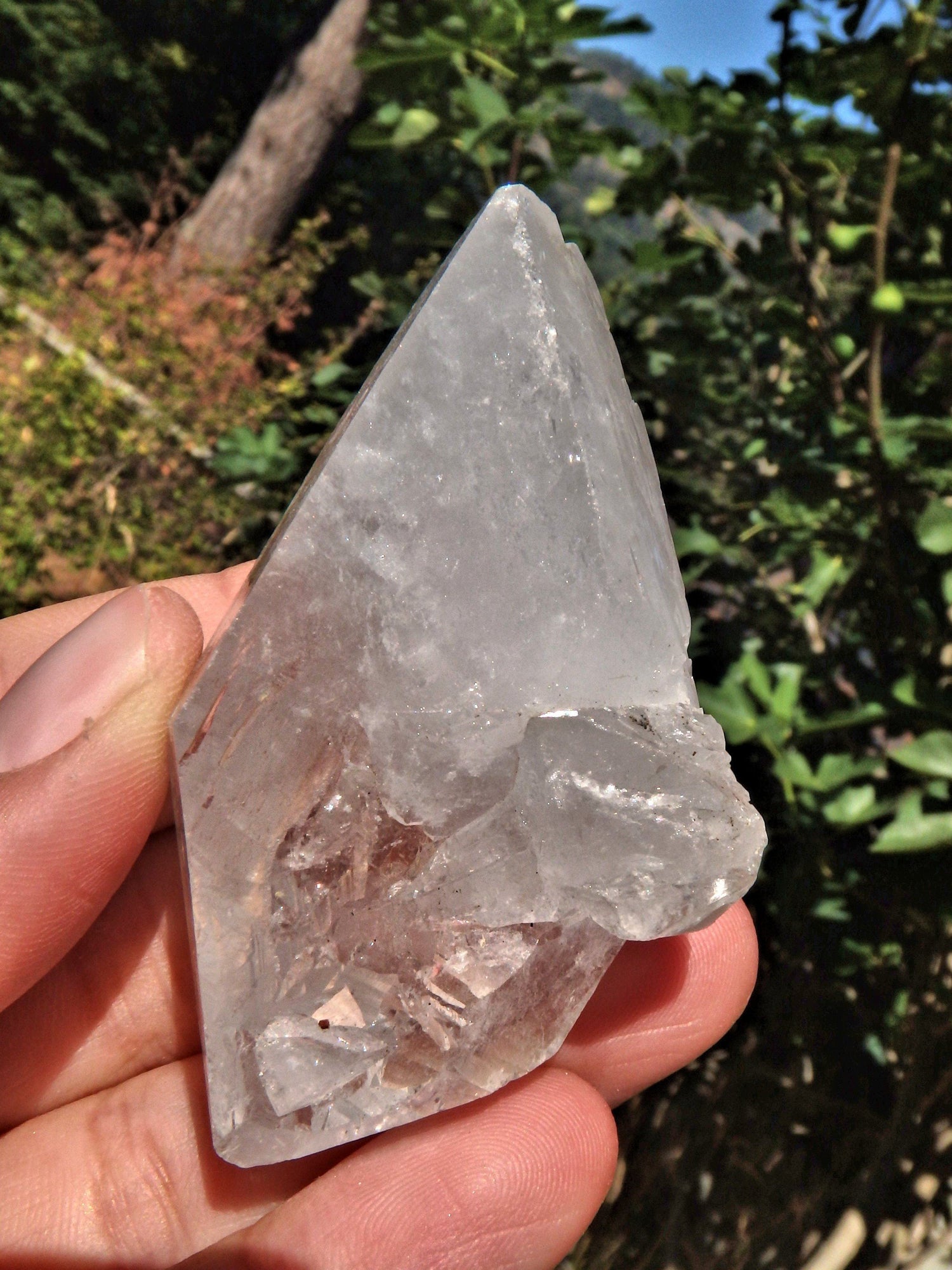  Double Terminated & Self Healing Arkansas Clear Quartz Point