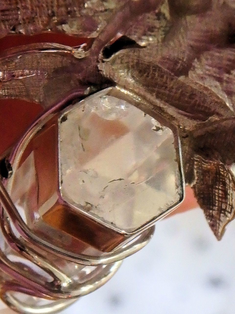 Mystical Fairy & Clear Quartz Point Pendant in Sterling Silver (Includes Silver Chain) REDUCED - Earth Family Crystals