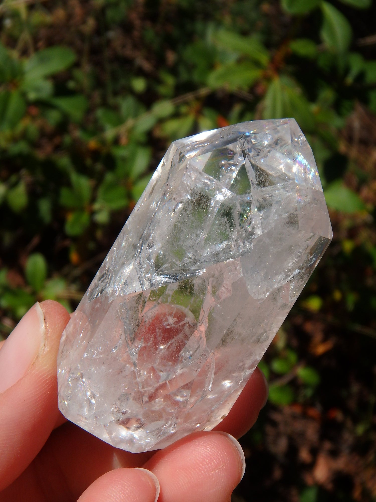 Rainbow Crackle Quartz Polished Specimen From Brazil (Reduced) - Metiz Tier Price