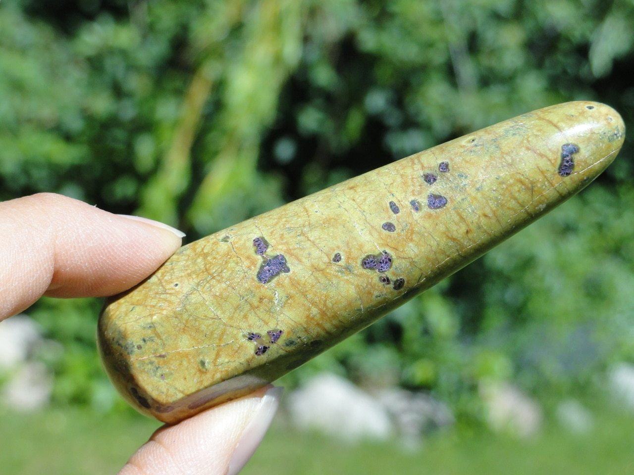  ATLANTISITE WAND~ Stone of a Relaxed attitude, Inner Peace, Protection from negativity*